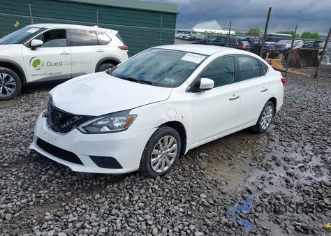 2017 Nissan Sentra Sv from USA, damaged, VIN 3N1AB7AP2HY291852